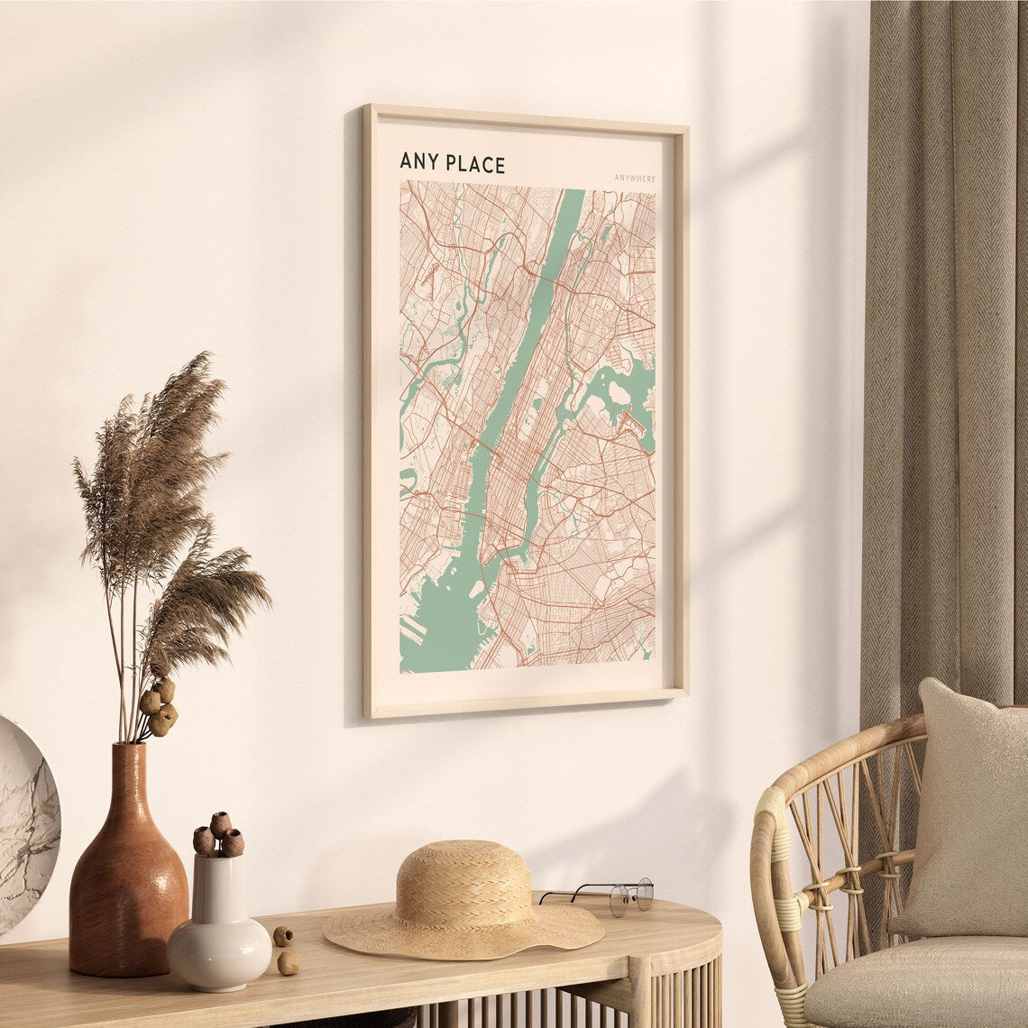 Custom City Map Poster