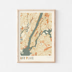 Custom City Map Poster