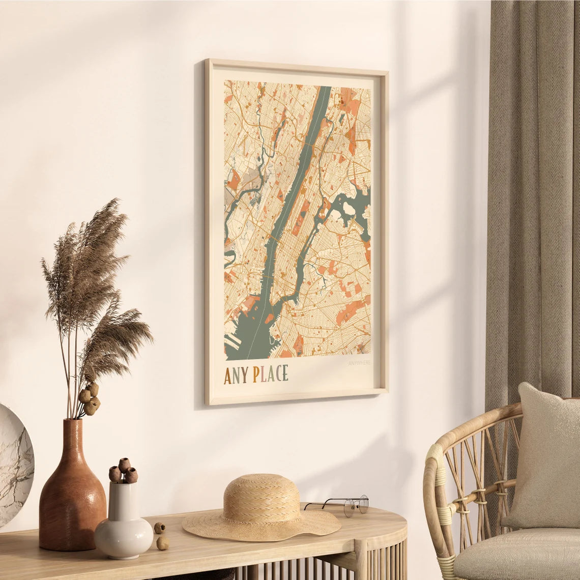 Custom City Map Poster