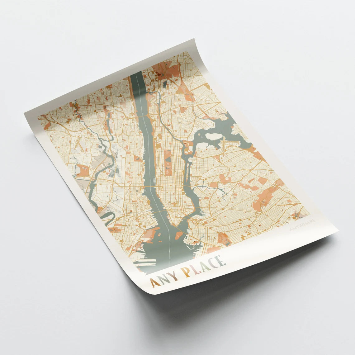 Custom City Map Poster