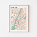 Custom City Map Poster