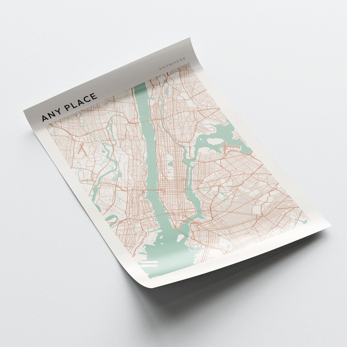 Custom City Map Poster