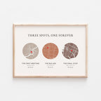 Custom Love Story Map Poster