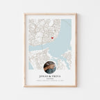 Custom Engagement Map Poster