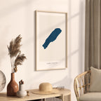 lake louise alberta map poster – minimalist lake wall art - image 3
