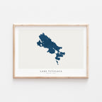 lake titicaca peru map poster – minimalist lake wall art - image 2