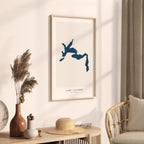 lake lucerne switzerland map poster – minimalist lake wall art - image 3
