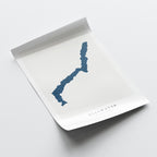 ullswater united kingdom map poster – minimalist lake wall art - image 6