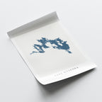 lake muskoka ontario map poster – minimalist lake wall art - image 6