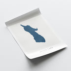 peyto lake alberta map poster – minimalist lake wall art - image 6