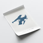 great bear lake northwest territories map poster – minimalist lake wall art - image 5