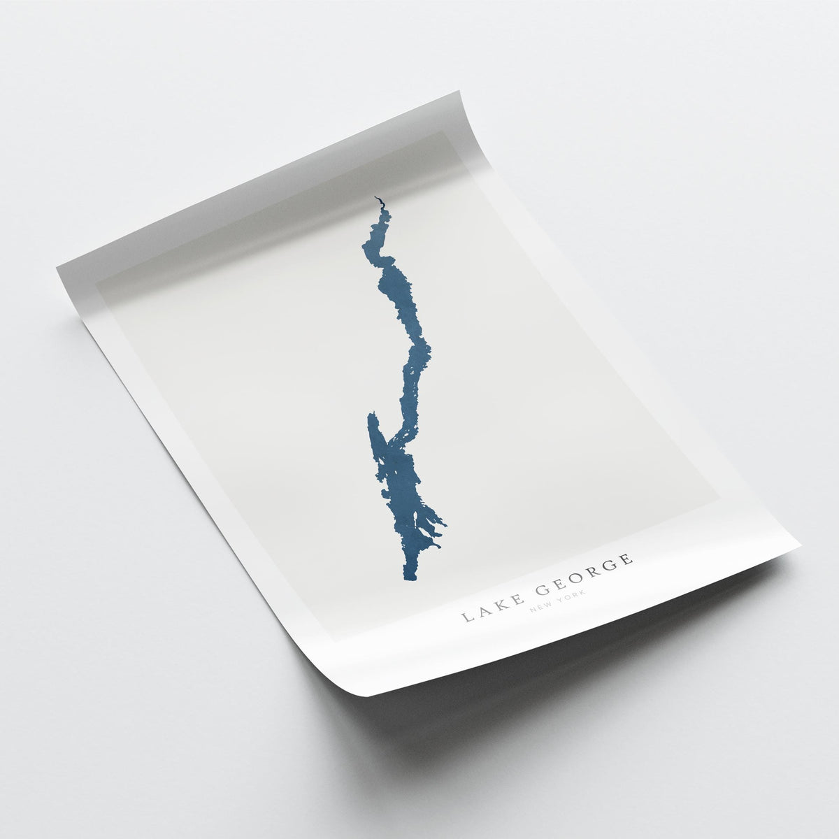 lake george new york map poster – minimalist lake wall art - image 6