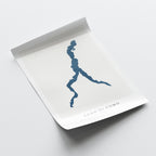 lake como italy map poster – minimalist lake wall art - image 6