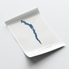 windermere united kingdom map poster – minimalist lake wall art - image 6