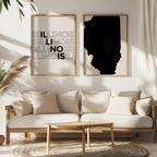 illinois map and typography wall art set - image 4