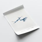 greers ferry lake arkansas map poster – minimalist lake wall art - image 6