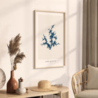 lake martin alabama map poster – minimalist lake wall art - image 3