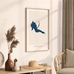 lake granby colorado map poster – minimalist lake wall art - image 3