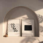 colorado map and typography wall art set - image 6