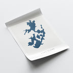 lake diane michigan map poster – minimalist lake wall art - image 6