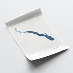 saylorville lake iowa map poster – minimalist lake wall art - image 6