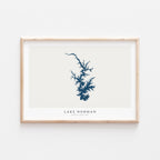 lake norman north carolina map poster – minimalist lake wall art - image 2