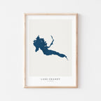lake granby colorado map poster – minimalist lake wall art - image 2