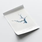 lake hartwell georgia map poster – minimalist lake wall art - image 6