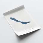 chautauqua lake new york map poster – minimalist lake wall art - image 6