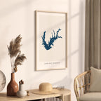 lake ray roberts texas map poster – minimalist lake wall art - image 3