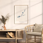 lake powell arizona map poster – minimalist lake wall art - image 5