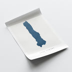 lake pukaki new zealand map poster – minimalist lake wall art - image 6