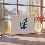 lavon lake texas map poster – minimalist lake wall art - image 4