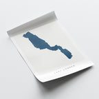 lake annecy france map poster – minimalist lake wall art - image 6