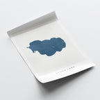 storm lake iowa map print iowa map poster – minimalist lake wall art - image 6