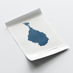 lake maracaibo venezuela map poster – minimalist lake wall art - image 6