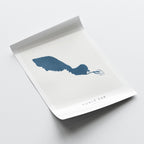 tonle sap cambodia map poster – minimalist lake wall art - image 6