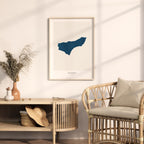 alpsee germany map poster – minimalist lake wall art - image 5