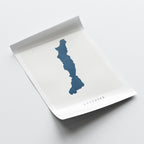 attersee austria map poster – minimalist lake wall art - image 6