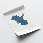 jokulsarlon iceland map poster – minimalist lake wall art - image 6