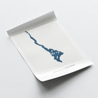 loch lomond united kingdom map poster – minimalist lake wall art - image 6