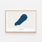 titisee germany map poster – minimalist lake wall art - image 2