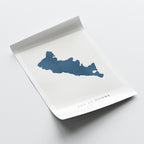 lac la nonne alberta map poster – minimalist lake wall art - image 6
