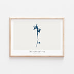 lac opasatica map print quebec map poster – minimalist lake wall art - image 2
