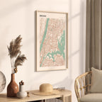 bronx, new york map poster - image 3