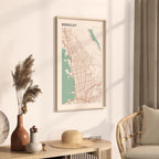 berkeley, california map poster - image 2