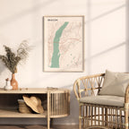 beacon, new york map poster - image 3