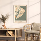 hilton head island, south carolina map poster - image 3