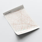 columbia, maryland map poster - image 4