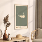 nantucket, massachusetts map poster - image 2